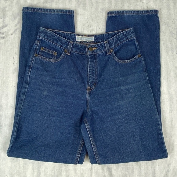 Denver Hayes Classic Fit High Rise Blue Jeans Women's Sz 10/32 - Picture 1 of 10
